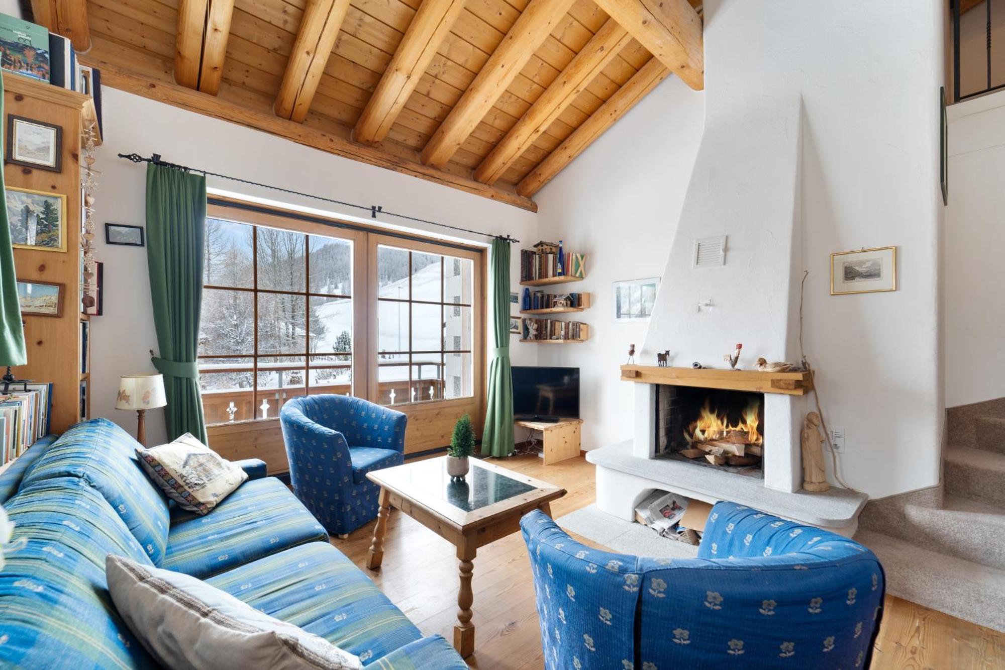 Chalet St Moritz Madulain Exteriör bild